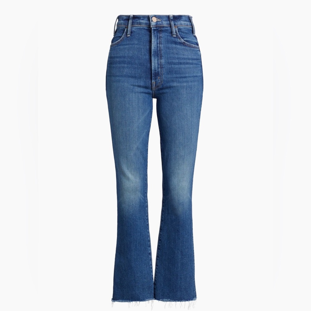 Mother Denim Weekender Ankle Fray 28